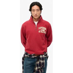 Superdry - Vintage Athletic - Sweatshirt - Halve Rits