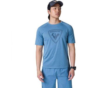 Rossignol Big Print Short Sleeve T-shirt Blauw XL Man
