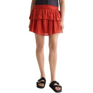 Scotch & Soda Crinkle Gauze Gathered Smocked Korte Rok