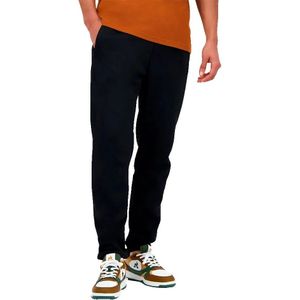 Le Coq Sportif - Ton/Ton - Trainingsbroek - Zwart - Carrot-Cut