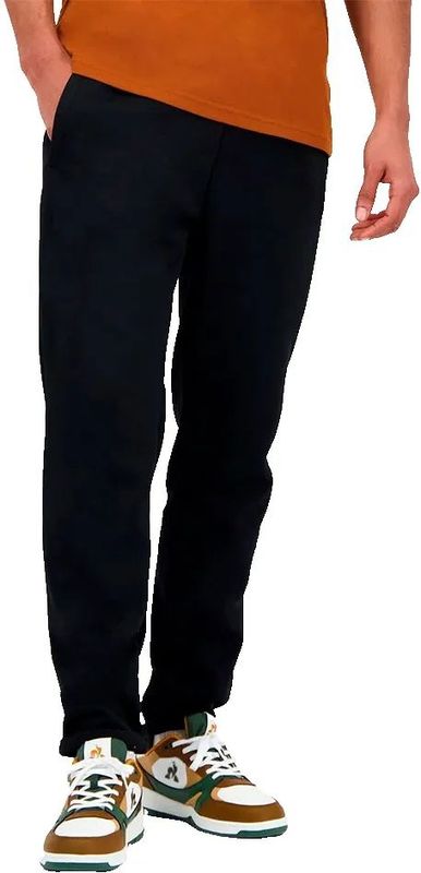 Le Coq Sportif - Ton/Ton - Trainingsbroek - Zwart - Carrot-Cut