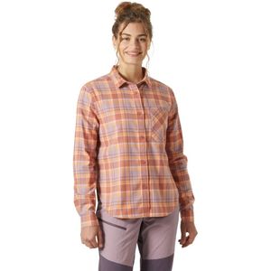 Helly Hansen - Lokka Flannel - Blouse - Dames - Lange Mouwen - Biologisch Katoen