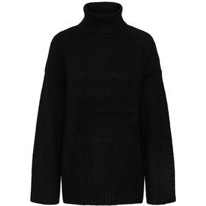 Pieces Nancy Roll Neck Sweater Zwart XL Vrouw