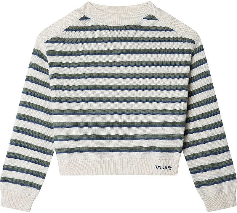 Pepe Jeans - Beck - Gebreide Trui - Gestreept - Ronde Hals