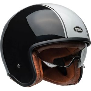Bell - TX501 Rally - Open Helm - Gloss Black / White