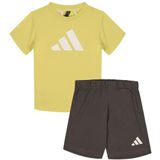 adidas - Essentials Tee Set - T-shirt en Shortset - Zwart - 100% Katoen