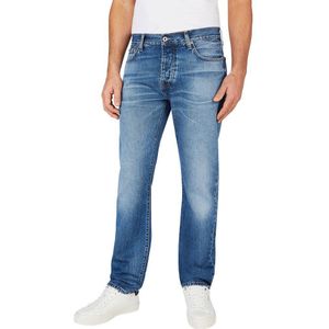 Pepe Jeans Straight Fit Jeans Blauw 30 / 30 Man