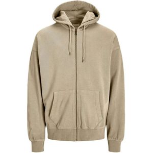 Jack & Jones Charge Faded Sweatshirt Met Rits