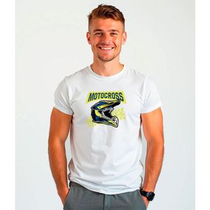 Kruskis Motocross Helmet T-shirt Met Korte Mouwen
