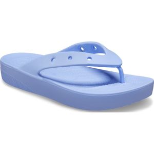 Crocs Classic Platform Flip Flops Blauw EU 39-40 Vrouw