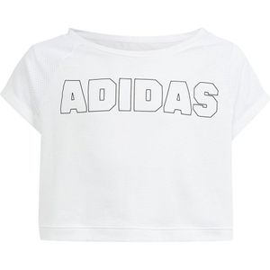 Adidas Cropped T-shirt Met Korte Mouwen