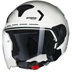 Nolan - N30-4 T Classico - Open Helm - Metaalwit