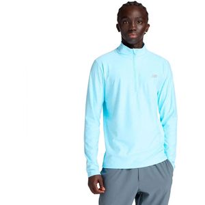 New Balance Space Dye Half Rits Lange Mouw T-shirt