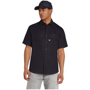 G-star Bristum 1 Pocket Short Sleeve Shirt Zwart S Man