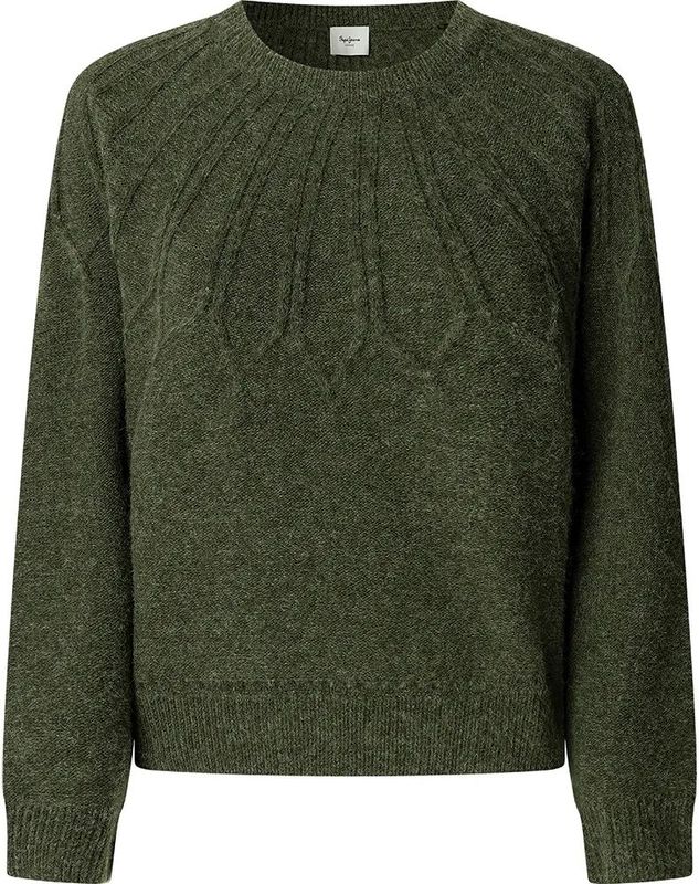 Pepe Jeans - PL7000061 Claudia - Trui - Gebroken Wit - Casual - Polyester