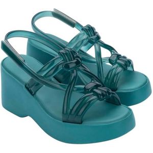 Melissa Sand + Salinas Platform Sandalen