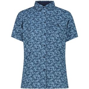 CMP - Dameshemd - Korte Mouwen - Stretchstof - Met Knoopsluiting en Borstzakje