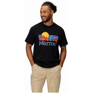 Marmot - Coastal Tee SS - T-shirt - Katoen en Gerecycled Polyester - Korte Mouwen