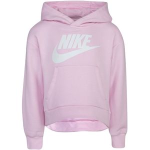 Nike Kids Club Fleece High Low Sweatshirt Roze 6-7 Years