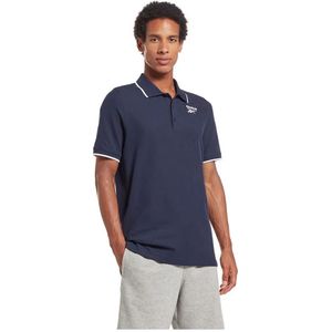 Reebok - Identity - Poloshirt - Zwart - Katoen/Polyester