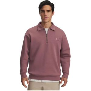 Under Armour - Icon Fleece Collar - Sweatshirt - Met Halve Rits
