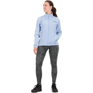 Adidas - Terrex - Leggings - Zwart - Strak Zittend - Halfhoge Taille