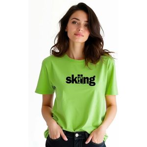 Kruskis Word Skiing T-shirt Met Korte Mouwen