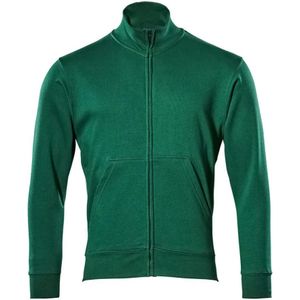 Mascot - Crossover Sweatshirt - Groen - Gekamd Katoen - Met Rits