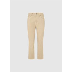 Pepe Jeans Tapered Fit High Waist Jeans Beige 32 / 30 Vrouw