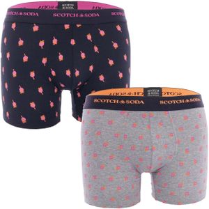 Scotch & Soda Double Aop Boxers 2 Eenheden