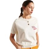 Superdry - Workwear Cropped Crew - T-shirt - Korte Mouwen