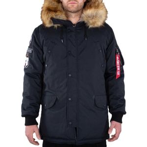 Alpha Industries Arctic Discoverer Jacket Zwart 3XL Man