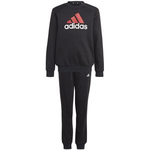 Adidas Essentials Big Logo Fleece Jogger Tracksuit Zwart 7-8 Years