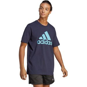 Adidas Bl Sj Short Sleeve T-shirt Blauw S / Regular Man