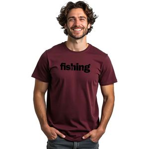 Kruskis Word Fishing T-shirt Met Korte Mouwen