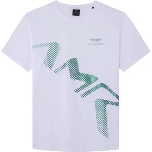 Hackett Amr Iridescent T-shirt Met Korte Mouwen