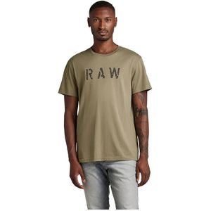 G-star Raw Short Sleeve T-shirt Groen S Man