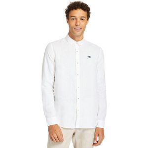 Timberland Mill River Long Sleeve Shirt Wit 3XL Man