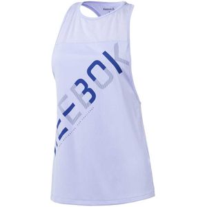 Reebok Workout Ready Square Mesh Graphic Mouwloos T-shirt