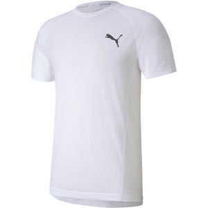 Puma Evostripe Short Sleeve T-shirt Wit L Man
