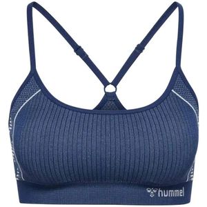 Hummel - MT Blaze Seamless Sporttop - Zwart - Stretchmateriaal - Ademend