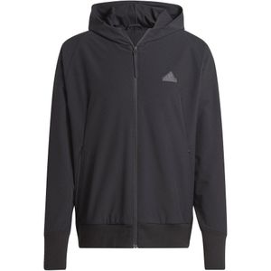 Adidas Z.n.e Wv Full Zip Sweatshirt Zwart L / Regular Man