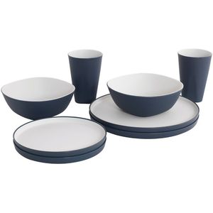 Outwell Gala 2 Pax Tableware Set Zilver