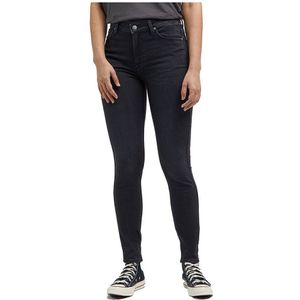 Lee Scarlett High Skinny Fit Jeans Zwart 30 / 33 Vrouw