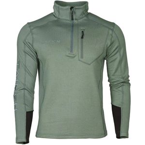 Taimen Uligan Grid Fleece Met Halve Rits