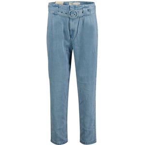 Salsa Jeans Baggy Paper Bag Crop Pants Blauw M / 28 Vrouw