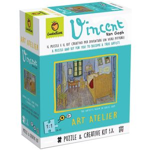 Ludattica Art Atelier Van Gogh 224 Pieces Puzzle Transparant