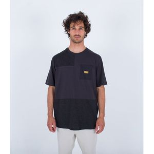 Hurley Toledo Leopard Short Sleeve T-shirt Zwart M Man