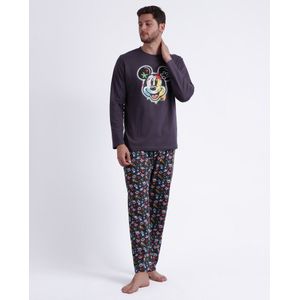 Disney Steet Graffiti Pyjama Met Lange Mouwen