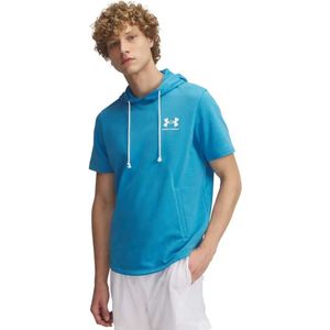 Under Armour Rival Terry Left Chest Korte Mouwen Hoodie